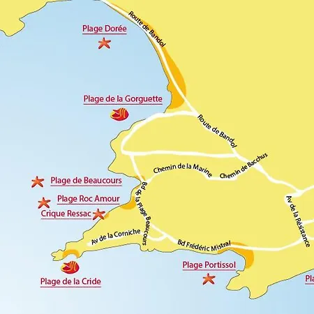 Fleur De Mai Apartmán Sanary-sur-Mer